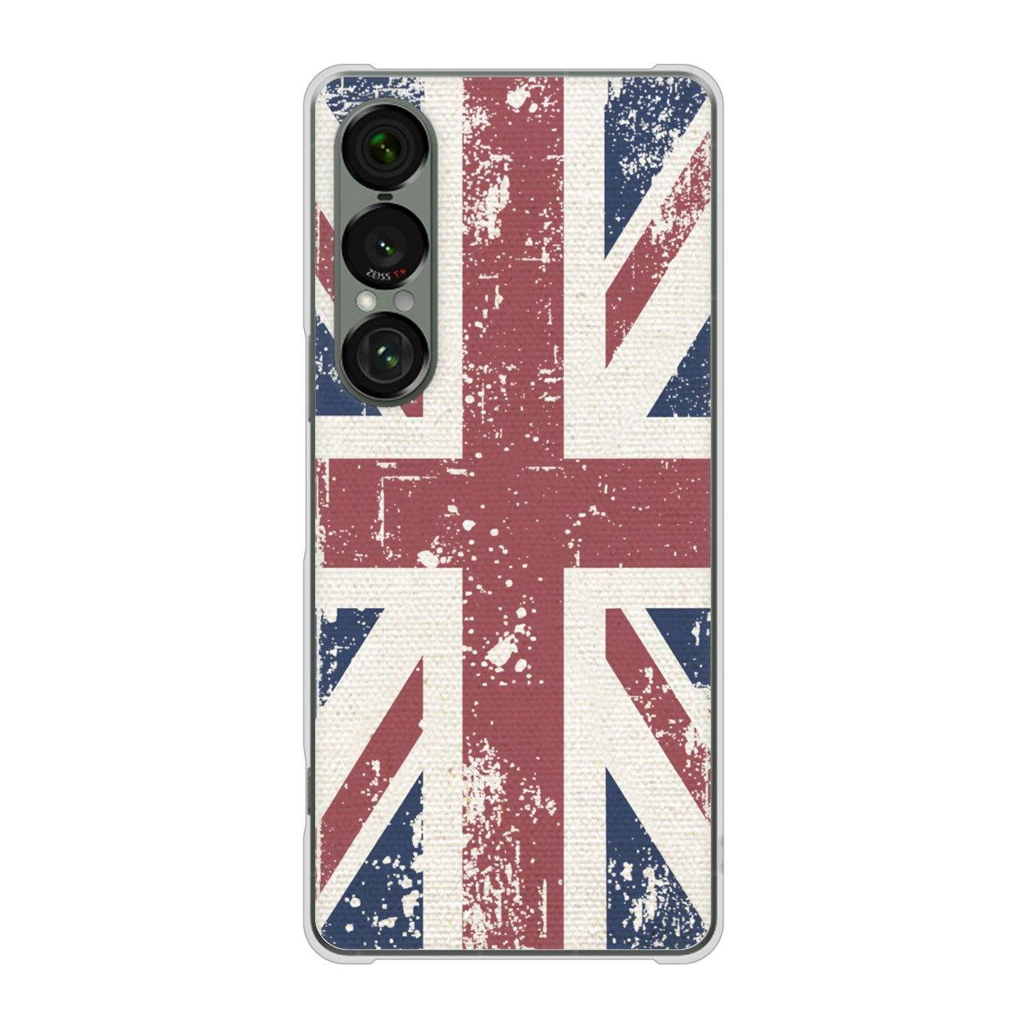 Xperia 1 VII A501SO SoftBank 高画質仕上げ 背面印刷 ハードケースユニオンジャック