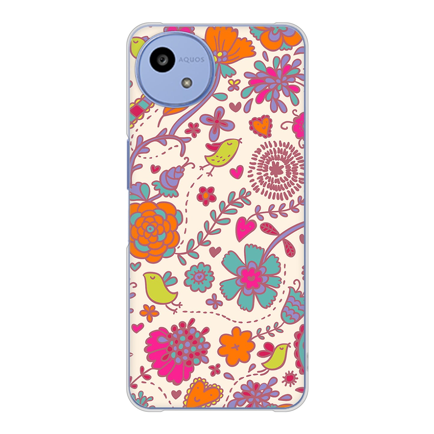 AQUOS wish5 A502SH Y!mobile 高画質仕上げ 背面印刷 ハードケースマルチスタイル