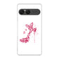 Xperia 10 VII A502SO SoftBank 高画質仕上げ 背面印刷 ハードケース 【387 薔薇のハイヒール】