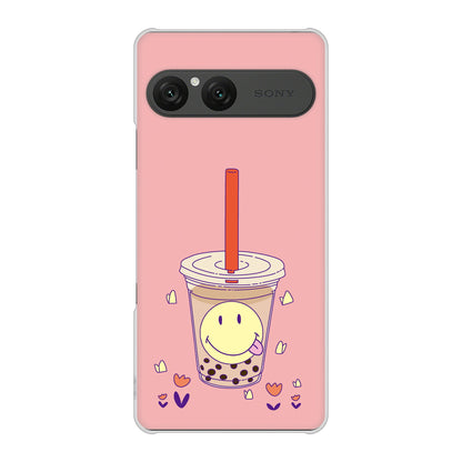 Xperia 10 VII A502SO SoftBank 高画質仕上げ 背面印刷 ハードケーススイーツイラスト