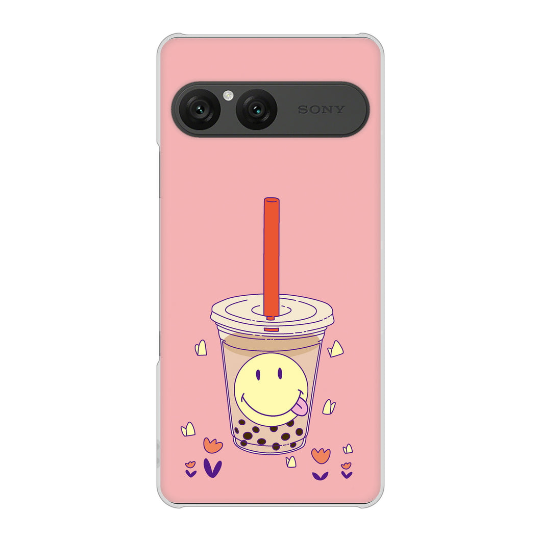 Xperia 10 VII A502SO SoftBank 高画質仕上げ 背面印刷 ハードケーススイーツイラスト