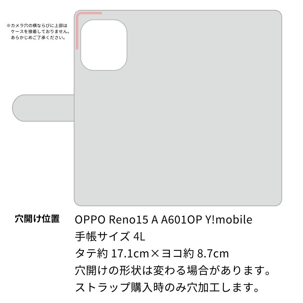 OPPO Reno15 A A601OP Y!mobile イタリアンレザー KOALA 本革 レザー 手帳型 ベルトなし スマホケース 耐衝撃