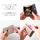 BOX型コインケース付き パスケース 【 simple - クラシック - 】 名入れ