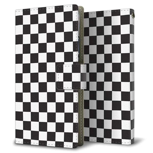 Xperia 1 VII SOG15 au 高画質仕上げ プリント手帳型ケース ( 薄型スリム ) 【151 フラッグチェック】