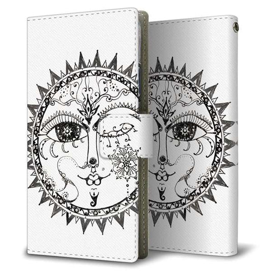 Xperia 10 VI SOG14 au 高画質仕上げ プリント手帳型ケース ( 薄型スリム ) 【207 太陽神】