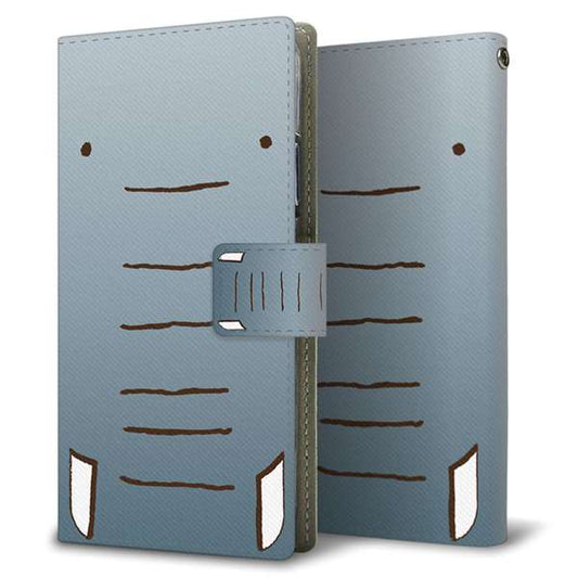 Xiaomi 14T XIG07 au 高画質仕上げ プリント手帳型ケース ( 薄型スリム )ドアップアニマル