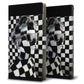 arrows We2 Plus F-51E docomo 高画質仕上げ プリント手帳型ケース ( 薄型スリム ) 【357 bk&wh】