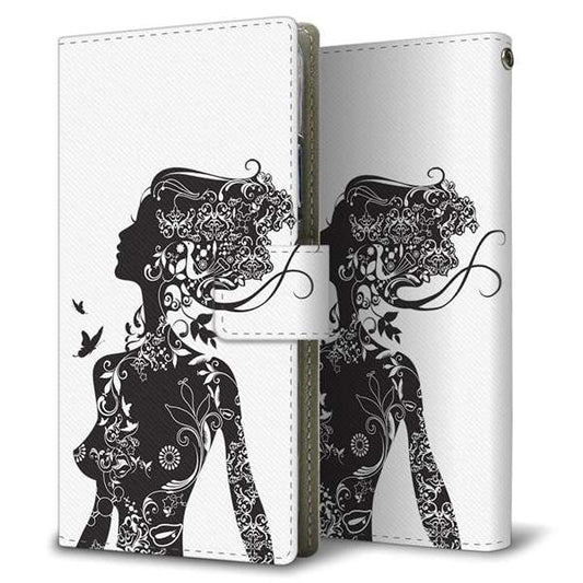 AQUOS wish4 SH-52E docomo 高画質仕上げ プリント手帳型ケース ( 薄型スリム ) 【384 ボディアート】