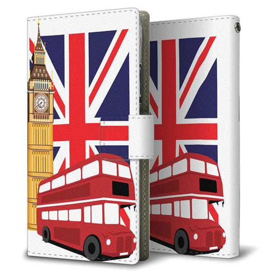 Xiaomi 14T XIG07 au 高画質仕上げ プリント手帳型ケース ( 薄型スリム )イギリスの風景