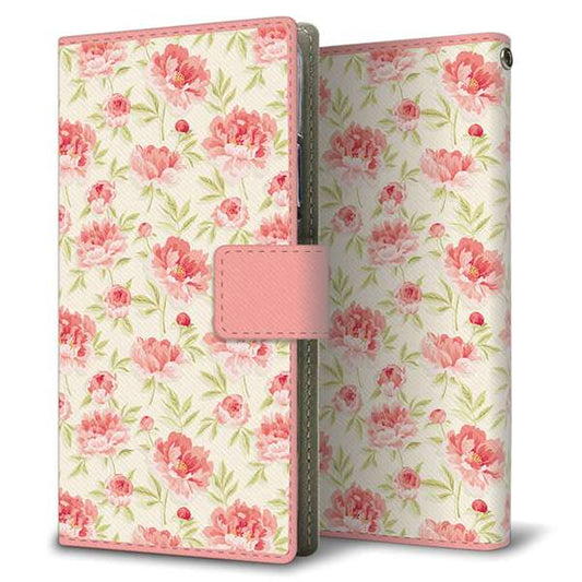 iPhone17 高画質仕上げ プリント手帳型ケース ( 薄型スリム )北欧の小花