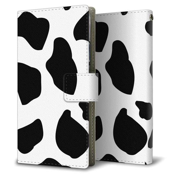 arrows Alpha M08 高画質仕上げ プリント手帳型ケース ( 薄型スリム )アニマル柄