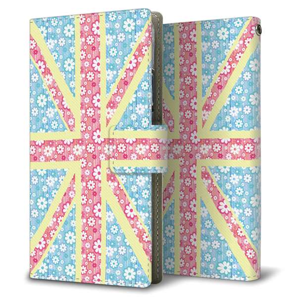 Galaxy S25 SC-51F docomo 高画質仕上げ プリント手帳型ケース ( 薄型スリム )ユニオンジャック