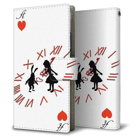 iPhone16 高画質仕上げ プリント手帳型ケース ( 薄型スリム )不思議の国のアリス