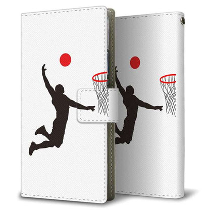 BASIO active SHG09 au 高画質仕上げ プリント手帳型ケース ( 薄型スリム )スポーツ