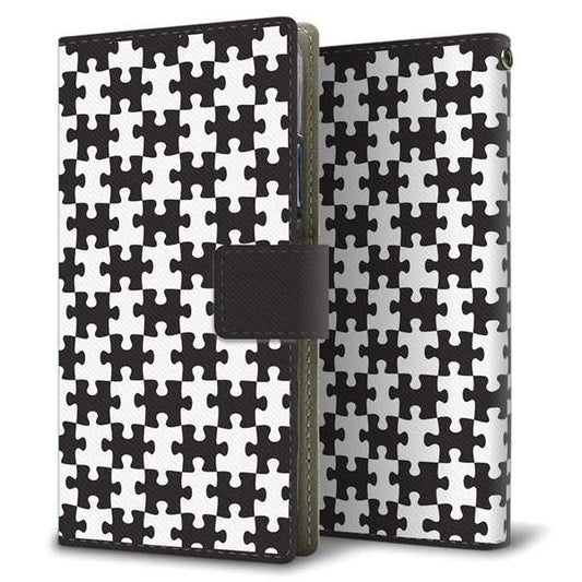 AQUOS sense10 A505SH SoftBank 高画質仕上げ プリント手帳型ケース ( 薄型スリム )ジグソーパズル