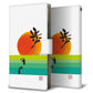 AQUOS R7 A202SH SoftBank 高画質仕上げ プリント手帳型ケース ( 薄型スリム )大野詠舟 デザイン筆文字