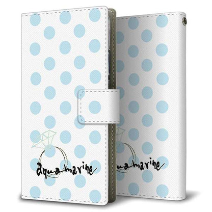 AQUOS sense9 SHG14 au 高画質仕上げ プリント手帳型ケース ( 薄型スリム )大野詠舟 誕生石