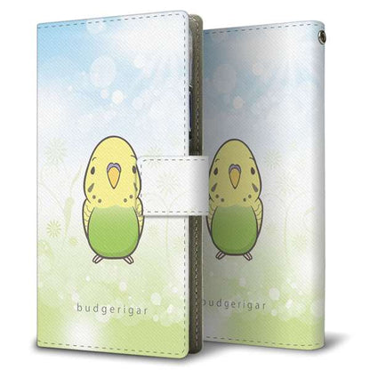 BASIO active3 KYG04 au 高画質仕上げ プリント手帳型ケース ( 薄型スリム )セキセイインコ