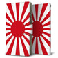 AQUOS wish3 A302SH Y!mobile 高画質仕上げ プリント手帳型ケース(薄型スリム)旭日旗