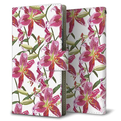 Xperia 1 VII SOG15 au 高画質仕上げ プリント手帳型ケース ( 薄型スリム )ボタニカル