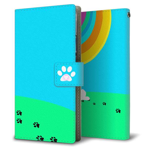 Galaxy S26 Ultra SCG37 au 高画質仕上げ プリント手帳型ケース ( 薄型スリム ) 【YA888 I LIKE CATS】