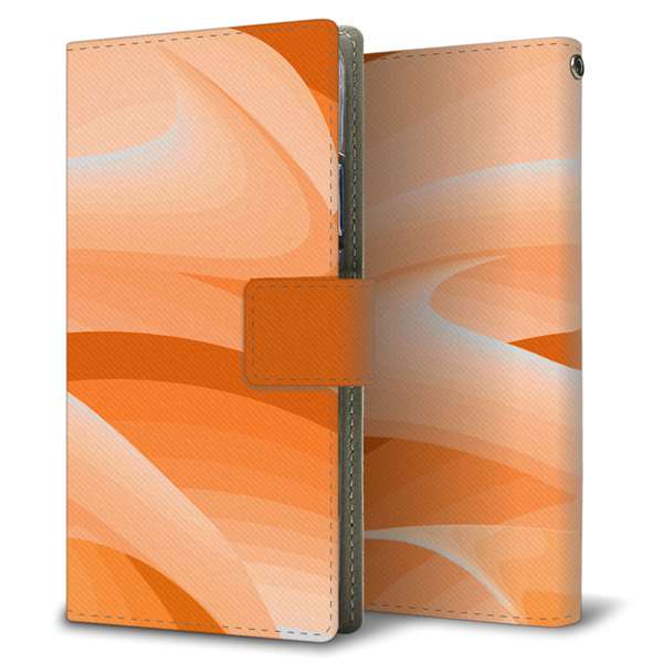 AQUOS sense10 SHG15 au 高画質仕上げ プリント手帳型ケース ( 薄型スリム )グラデーション