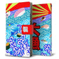 AQUOS wish3 A302SH Y!mobile 高画質仕上げ プリント手帳型ケース(薄型スリム)大漁