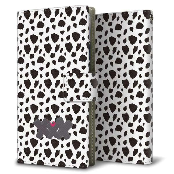 DIGNO SX4 高画質仕上げ プリント手帳型ケース ( 薄型スリム )ダルメシアン