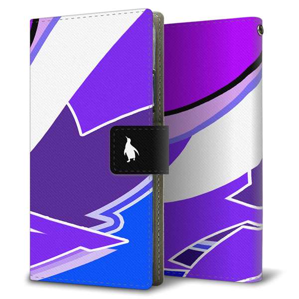 nubia S 5G A403ZT Y!mobile 高画質仕上げ プリント手帳型ケース ( 薄型スリム )ジオメトリック