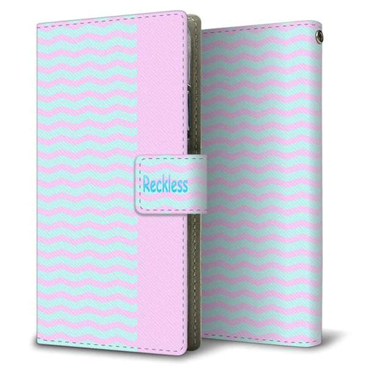 AQUOS sense9 SHG14 au 高画質仕上げ プリント手帳型ケース ( 薄型スリム )ジェリーフィッシュ