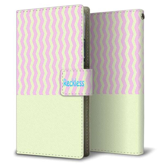 AQUOS sense9 SHG14 au 高画質仕上げ プリント手帳型ケース ( 薄型スリム )ジェリーフィッシュ