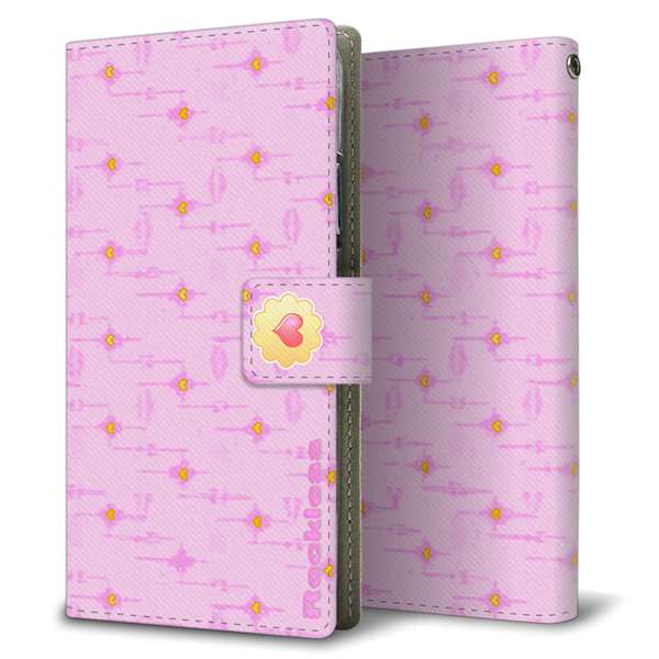 BASIO active2 SHG12 au 高画質仕上げ プリント手帳型ケース ( 薄型スリム )絣