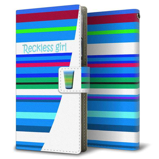 AQUOS sense10 SH-M33 高画質仕上げ プリント手帳型ケース ( 薄型スリム )グラスボーダー