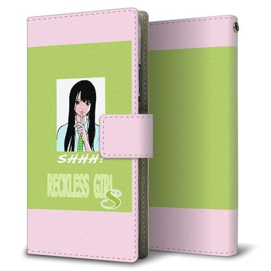 BASIO active2 SHG12 au 高画質仕上げ プリント手帳型ケース ( 薄型スリム )ピンナップガール