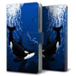 AQUOS wish4 A402SH Y!mobile 高画質仕上げ プリント手帳型ケース ( 通常型 )海の守り神 耐衝撃