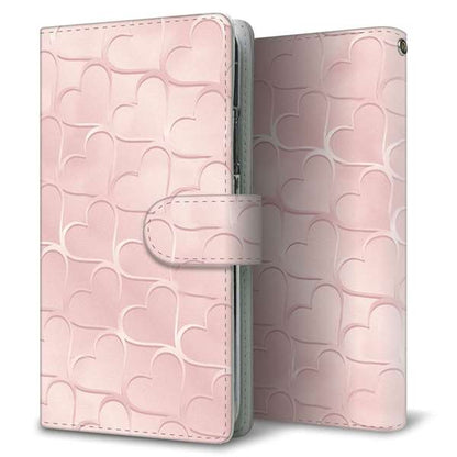 BASIO active SHG09 au 高画質仕上げ プリント手帳型ケース ( 通常型 )かくれハート