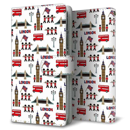 OPPO A5 5G A502OP Y!mobile 高画質仕上げ プリント手帳型ケース ( 通常型 ) 【EK811 ロンドンの街】
