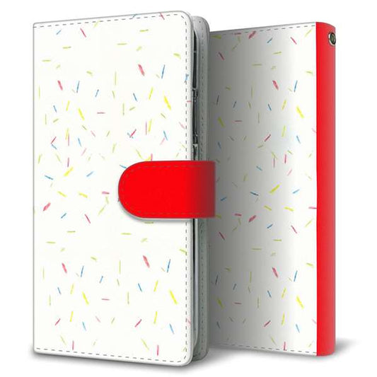 OPPO A5 5G OPG06 au 高画質仕上げ プリント手帳型ケース ( 通常型 ) 【FD814 色鉛筆（藤浪）】