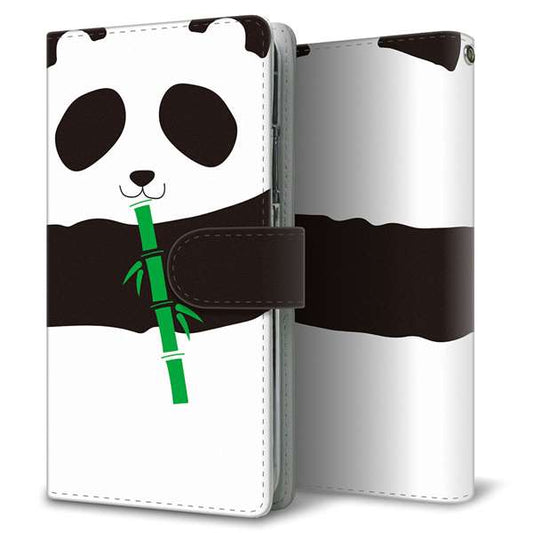 Xiaomi Redmi Note 13 Pro 5G XIG05 au 高画質仕上げ プリント手帳型ケース ( 通常型 ) 【FD817 パンダ817】