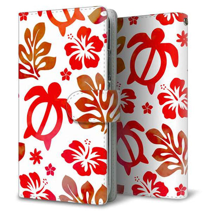 iPhone17 Pro 高画質仕上げ プリント手帳型ケース ( 通常型 )ハワイアンアロハホヌ