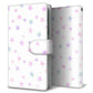 AQUOS wish4 A402SH Y!mobile 高画質仕上げ プリント手帳型ケース ( 通常型 )星柄プリント