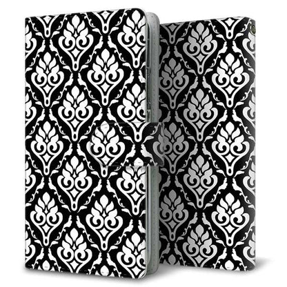 Galaxy A36 5G SC-54F docomo 高画質仕上げ プリント手帳型ケース ( 通常型 )ダマスク柄