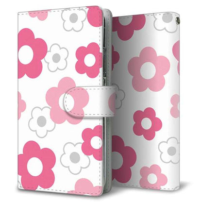 Xperia 10 VI A402SO SoftBank 高画質仕上げ プリント手帳型ケース ( 通常型 )デイジー 耐衝撃