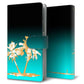 AQUOS wish4 A402SH Y!mobile 高画質仕上げ プリント手帳型ケース ( 通常型 )トロピカル
