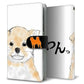Galaxy S23 FE SCG24 au 高画質仕上げ プリント手帳型ケース ( 通常型 )柴犬