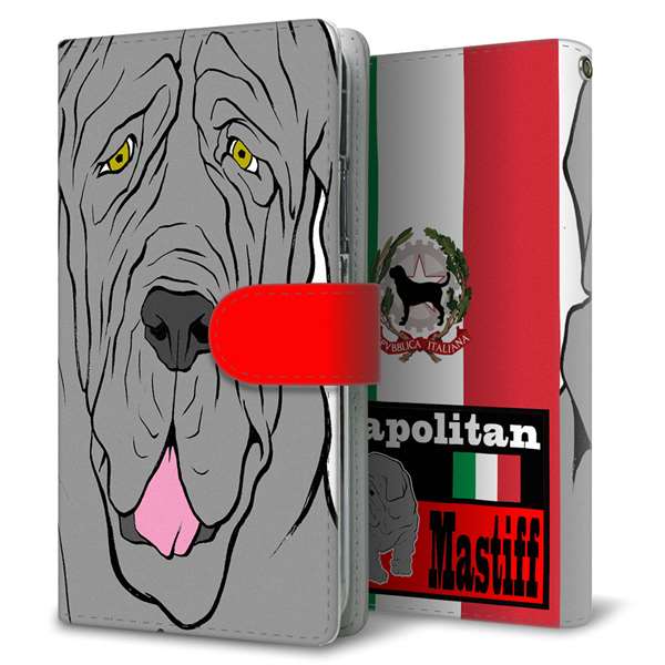 DIGNO SX4 高画質仕上げ プリント手帳型ケース ( 通常型 )ナポリタンマスティフ