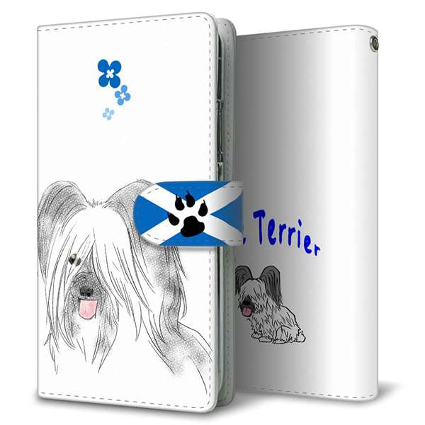 AQUOS wish5 SH-M32 高画質仕上げ プリント手帳型ケース ( 通常型 )スカイテリア