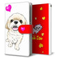 AQUOS wish3 A302SH Y!mobile 高画質仕上げ プリント手帳型ケース(通常型)シーズー