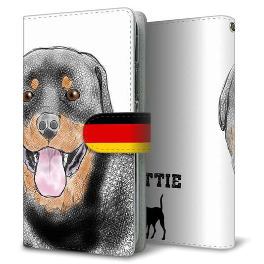 OPPO Reno13 A A501OP Y!mobile 高画質仕上げ プリント手帳型ケース ( 通常型 )ロットワイラー