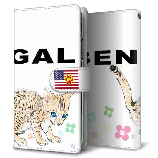 AQUOS sense9 SHG14 au 高画質仕上げ プリント手帳型ケース ( 通常型 )国旗とベンガル